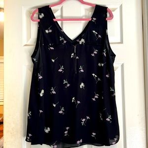 PLUS 18 Women’s Floral Tank Top